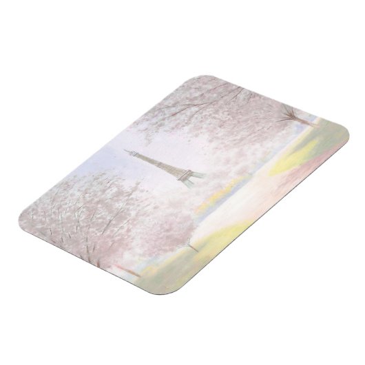 Parijs in Pastels Magneet (Linkerzijde)