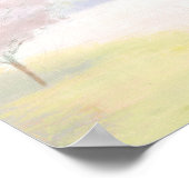 Parijs in Pastels Poster (Hoek)