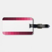 Parijs in roze bagagelabel (Achterkant horizontaal)