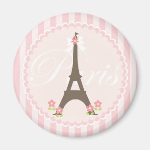Parijs in Spring Girly Magneet