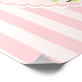 Parijs in Spring Girly Poster (Hoek)