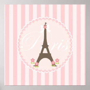 Parijs in Spring Girly Poster