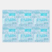 Parijs Inpakpapier Vel (Voorkant 2)