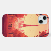 Parijs iPhone Hoesje (Achterkant horizontaal)