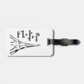 Parijs is altijd een goed idee Bagagelabel (Achterkant horizontaal)