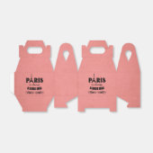 Parijs is altijd een goed idee bedankdoosjes (Uitgevouwen)
