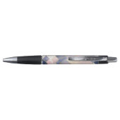 Parijs is altijd een goed idee Blauw Roze Strik Pen (Achterkant)