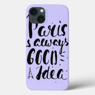 Parijs is altijd een goed idee iPhone 13 hoesje