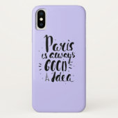 Parijs is altijd een goed idee Case-Mate iPhone case (Achterkant)