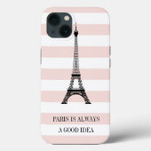 Parijs is altijd een goed idee | Eiffeltoren Case-Mate iPhone Case (Achterkant)