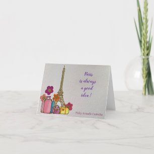 Parijs is altijd een goed idee kaart