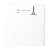 Parijs is altijd een goed idee notitieblok (Voorkant)