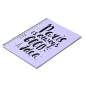 Parijs is altijd een goed idee notitieboek (Linkerzijde)