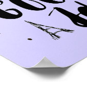 Parijs is altijd een goed idee poster (Hoek)