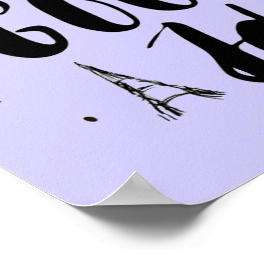 Parijs is altijd een goed idee poster (Hoek)