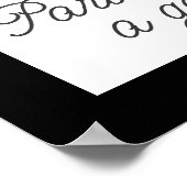 Parijs is altijd een goed idee poster (Hoek)