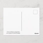 Parijs is altijd een goed idee - Retro Briefkaart (Achterkant)