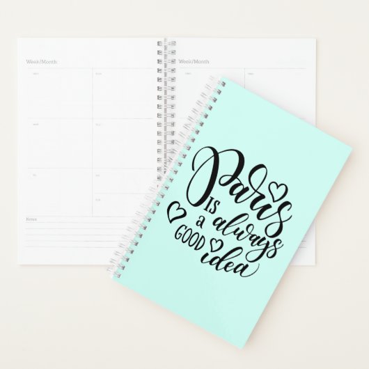 Parijs is altijd een goed idee script planner (Display)
