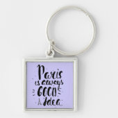 Parijs is altijd een goed idee sleutelhanger (Voorkant)