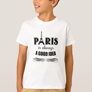 Parijs is altijd een goed idee t-shirt