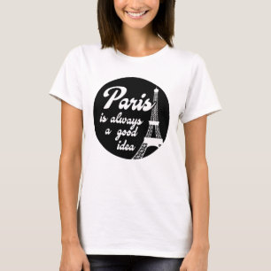 Parijs is altijd een goed idee t-shirt