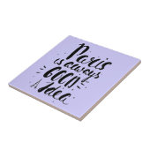 Parijs is altijd een goed idee tegeltje (Zijkant)