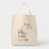 Parijs is altijd een goed idee tote bag (Voorkant)