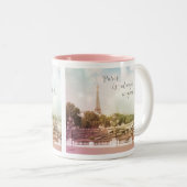 Parijs is altijd een goede ideale Mok (Voorkant rechts)