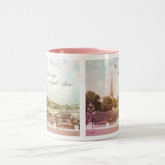 Parijs is altijd een goede ideale Mok (Center)