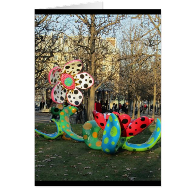 Parijs - Jardin de Tuilleries (Voorkant)