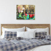 Parijs - Jardin de Tuilleries Canvas Afdruk (Insitu (Slaapkamer))