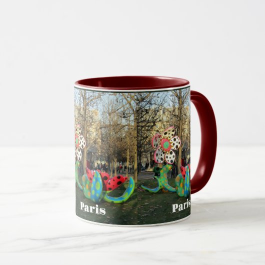 Parijs - Jardin de Tuilleries Mok (Voorkant rechts)