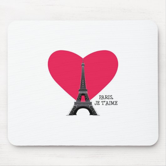 Parijs, Je T'Aime Muismat (Voorkant)