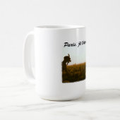 Parijs, je t'aime - uitzicht van de mok Notre Dame (Voorkant links)