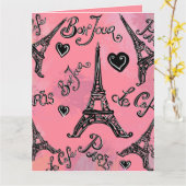 PARIJS KAART (Gele Bloem)