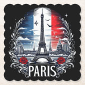 parijs kartonnen onderzetters (Voorkant)