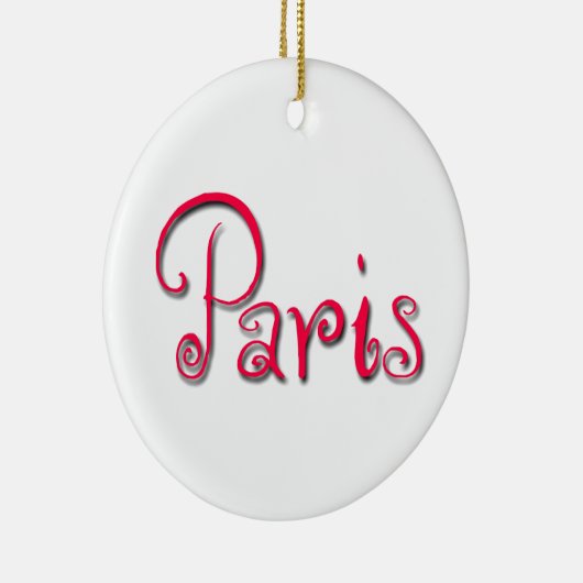 Parijs Keramisch Ornament (Rechts)