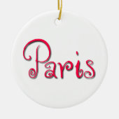 Parijs Keramisch Ornament (Voorkant)