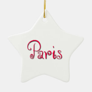Parijs Keramisch Ornament