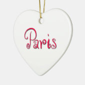 Parijs Keramisch Ornament (Links)