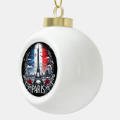 parijs keramische bal ornament (Rechts)