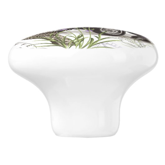  Parijs Keramische Knop (Zijkant)