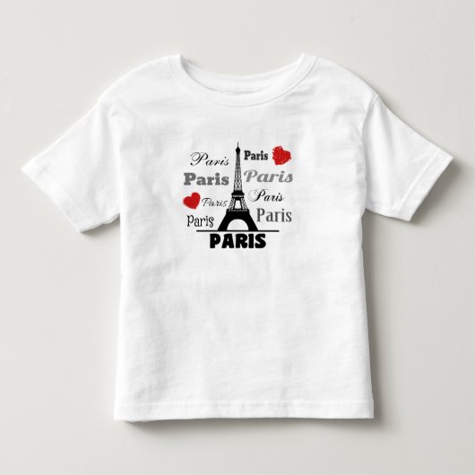 Parijs Kinder Shirts (Voorkant)