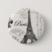  Parijs...knoppen Ronde Button 5,7 Cm (Voorkant)