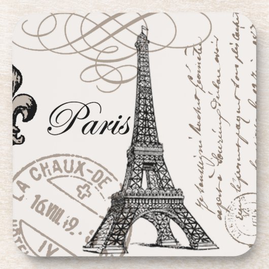  Parijs...kurkonderzetter Drankjes Onderzetter (Voorkant)