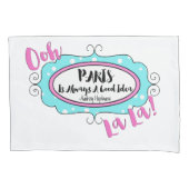 "Parijs" Kussensloop (Voorkant)