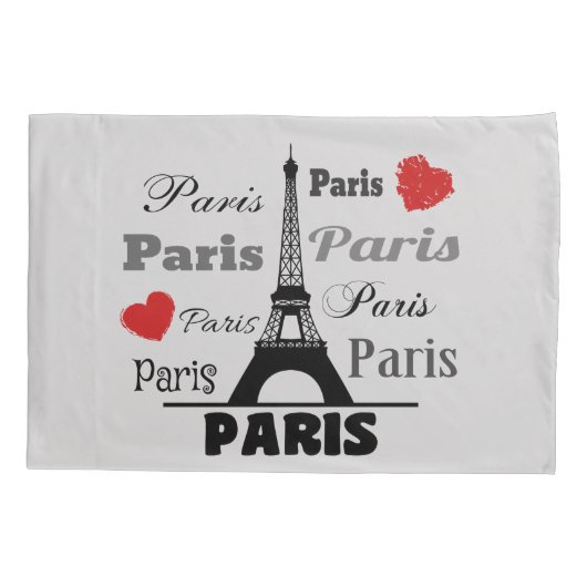 Parijs Kussensloop (Achterkant)