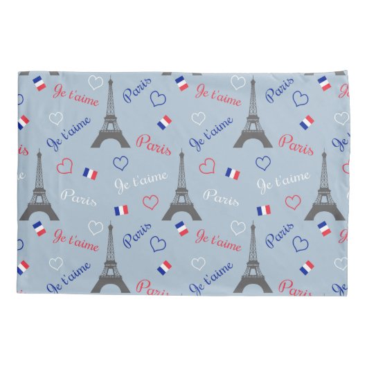 Parijs Kussensloop (Achterkant)