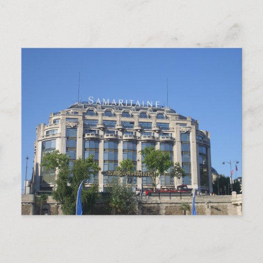 Parijs - La Samaritaine - Briefkaart (Voorkant)