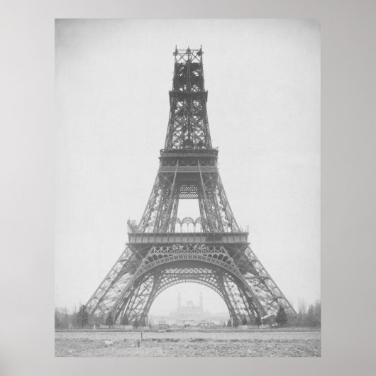 Parijs - La Tour Eiffel - 1889 Poster (Voorkant)
